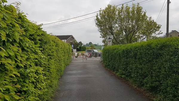 wegafsluiting grensovergang 't Veld tijdens coronacrisis, Sippenaeken, België