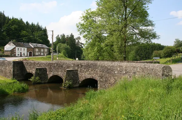 Our (Opont) (Belgium), the old bridge crossing the Our river in the northern part of the hamlet.