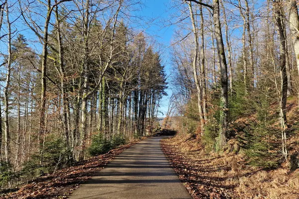 Sun on PC12 between Äischen and Stengefort.