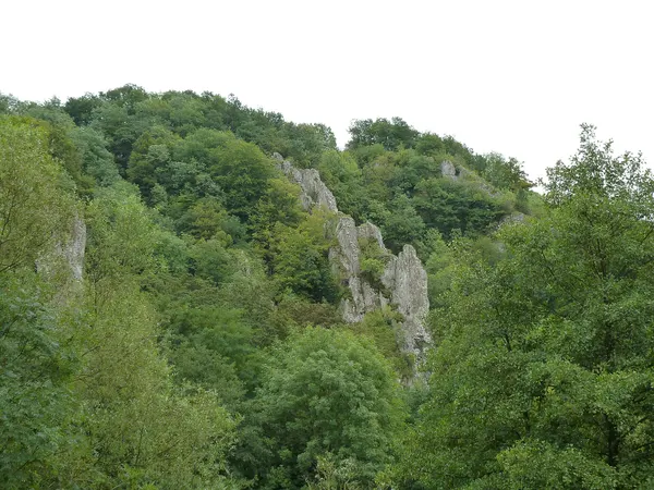 Rotsen van de Tartines, Comblain-au-Pont, België