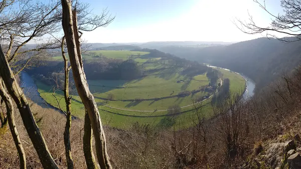 Ourthe, Roche-aux-faucons, Neupré, Belgique