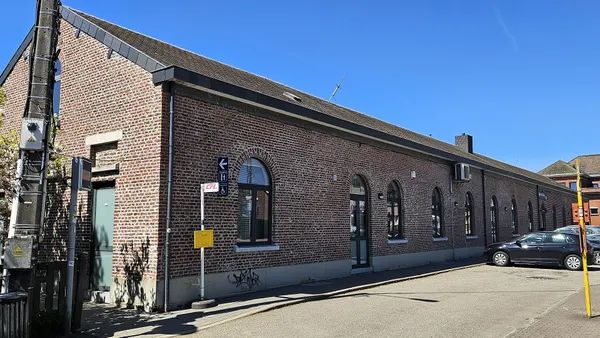 Province de Luxembourg, commune de Gouvy: la gare SNCB de Gouvy.