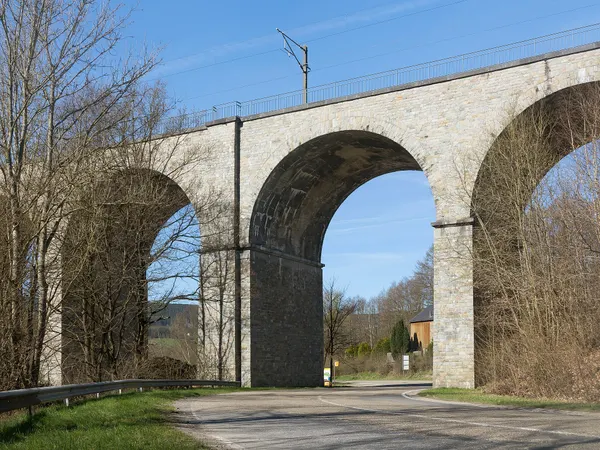 between La Gleize and Coo, railway bridge