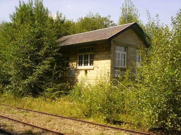 Signalbox north at Raeren train station