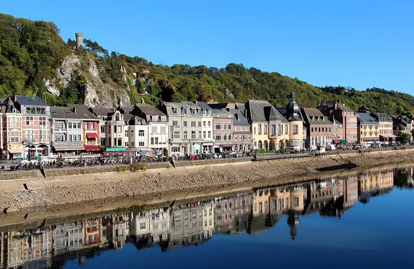 Dinant (Belgium), the Meuse (river) and the area of the City Hall.