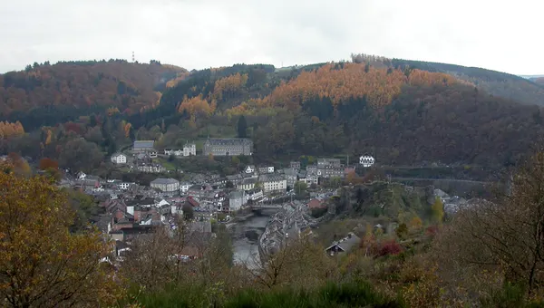 View of La Roche-en-Ardenne from Rue Sainte-Marguerite, 2003