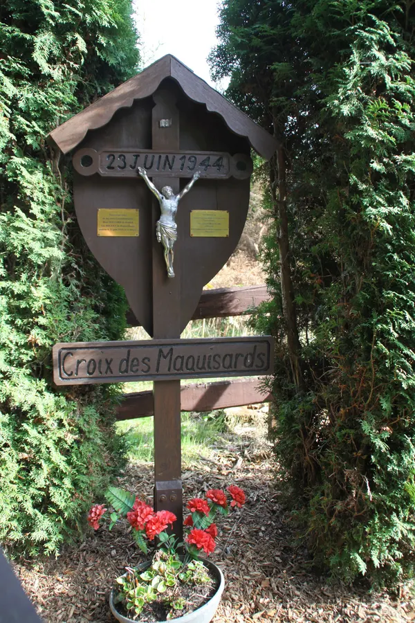 D'Croix des maquisards am Oktober 2022