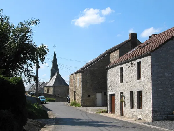 Fagnolle (Belgique), rue du Bailli.